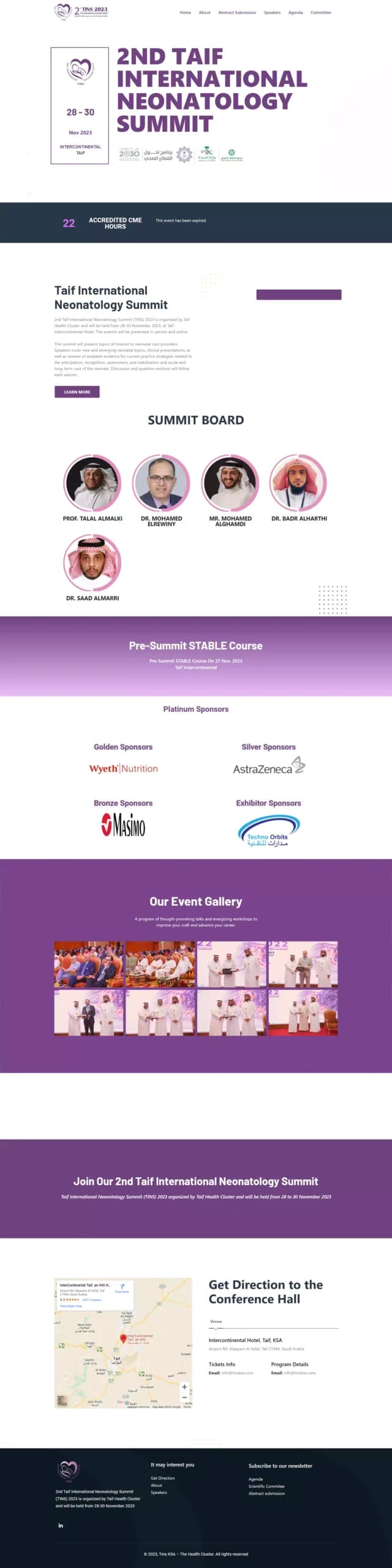 TINS KSA website design by Tranquilo